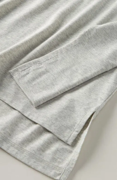 Zella Girl Kids' Long Sleeve T-shirt In Gray