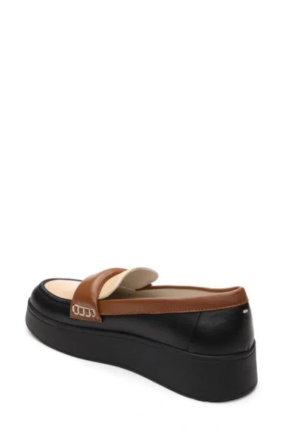Sanctuary Peacemaker Platform Loafer In Black