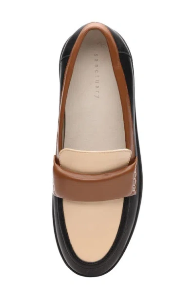 Sanctuary Peacemaker Platform Loafer In Black