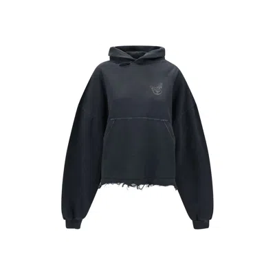 Balenciaga Cropped Women's Hoodie