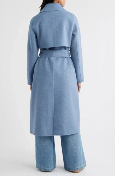 Bcbg Houndstooth Double Face Belted Coat