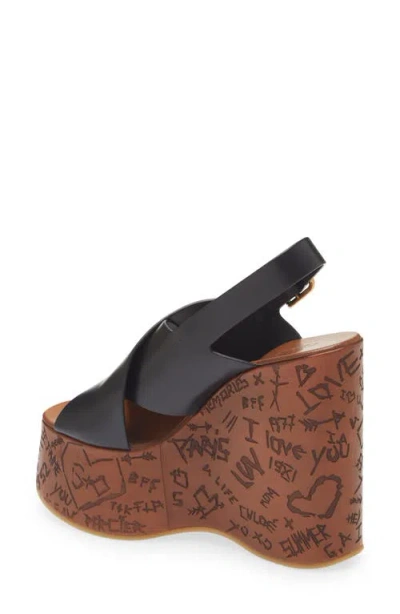 Chloé Maxime Wedge Sandals Shoes