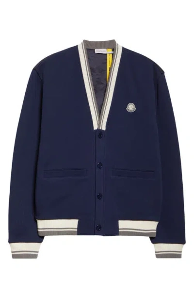 Moncler Genius Moncler X Mercedes-benz Padded Cardigan By Nigo In Blue