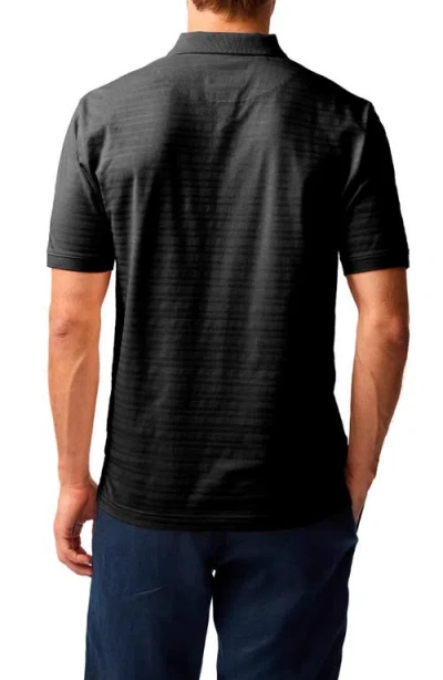 Rodd & Gunn Evans Bay Polo In Black