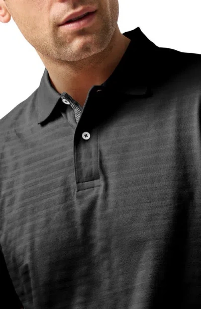 Rodd & Gunn Evans Bay Polo In Black