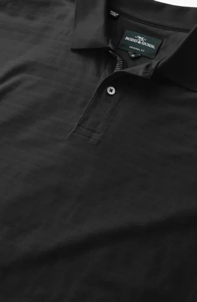 Rodd & Gunn Evans Bay Polo In Black