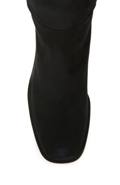 Stuart Weitzman Effortless Stretch Back Boot In Black