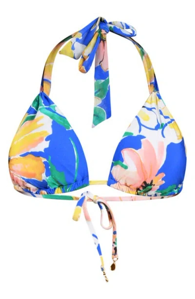 Sunshine 79 Sunflower Triangle Slider Bikini Top
