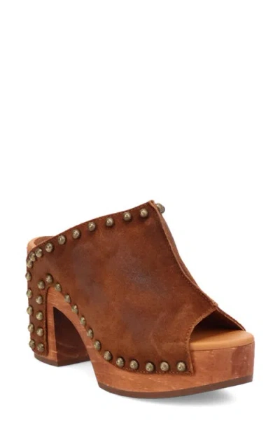 Dingo Womens Echo Heeled Sandals In Brown