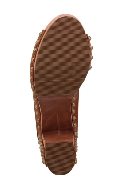 Dingo Womens Echo Heeled Sandals In Brown