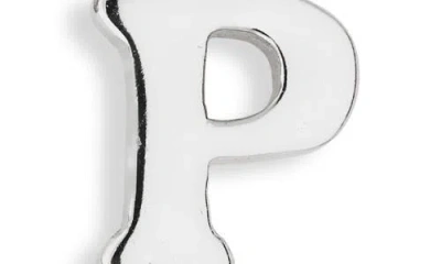 Marlyn Schiff Block Letter Initial Stud Earrings