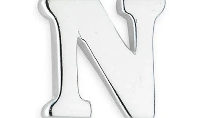 Marlyn Schiff Block Letter Initial Stud Earrings