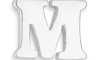 Marlyn Schiff Block Letter Initial Stud Earrings