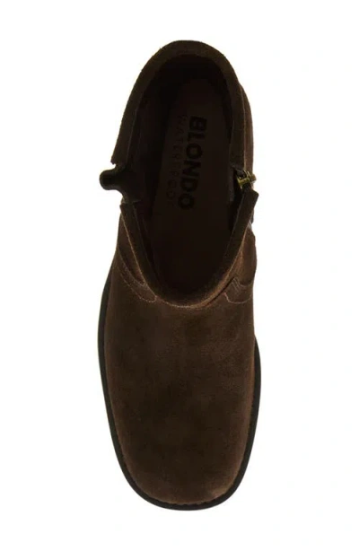 Blondo Cassadie Waterproof Bootie In Brown