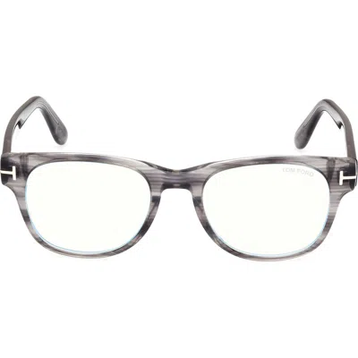 Tom Ford 52mm Square Blue Light Blocking Optical Glasses