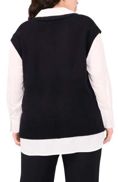 Halogenr Halogen(r) Layered Look Sweater Vest