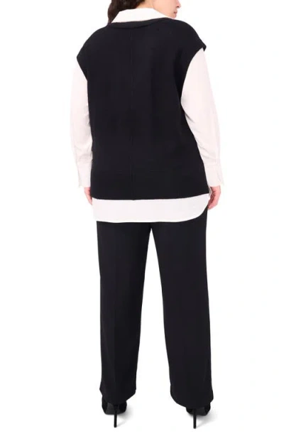 Halogenr Halogen(r) Layered Look Sweater Vest