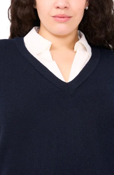 Halogenr Halogen(r) Layered Look Sweater Vest
