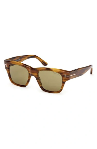 Tom Ford 53mm Square Sunglasses