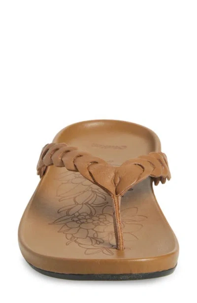 Olukai Lei Leather Flip Flop