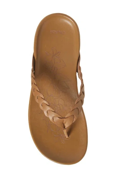 Olukai Lei Leather Flip Flop