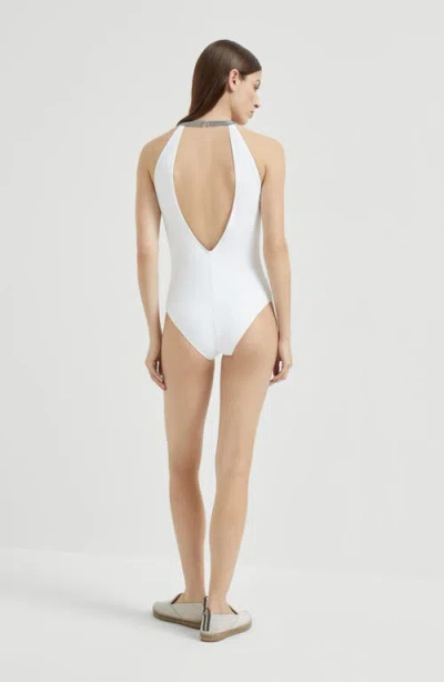 Brunello Cucinelli Bathing Suit With Monili