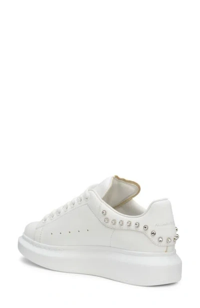 Alexander Mcqueen Alexander Mc Queen Oversize White Sneaker With Studs