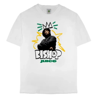 Cross Colours Juice Bishop T-shirt In White