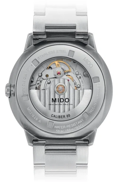 Mido Commander Big Date Automatic Bracelet Watch, 42mm