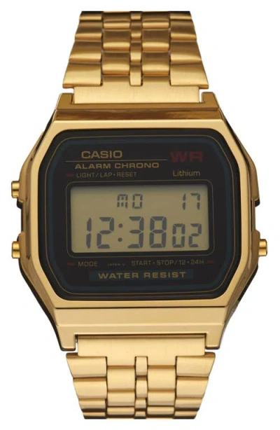 G-shock 'vintage' Digital Chronograph Bracelet Watch, 33mm X 37mm