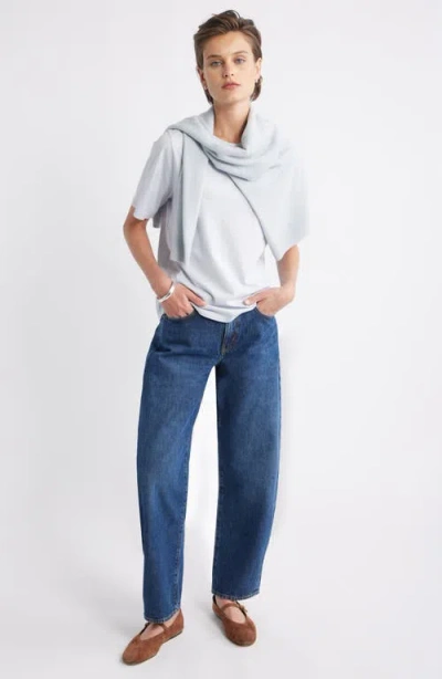 Nordstrom Relaxed Fit Pima Cotton Crewneck T-shirt In White