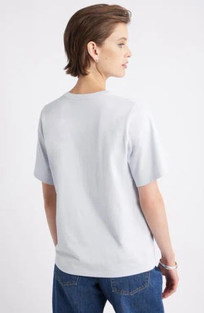Nordstrom Relaxed Fit Pima Cotton Crewneck T-shirt In White