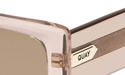 Quay Tell Me More 54mm Square Sunglasses