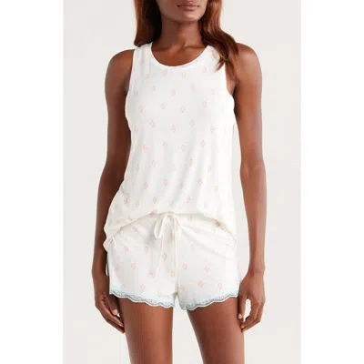 Honeydew Intimates All American Shortie Pajamas In White