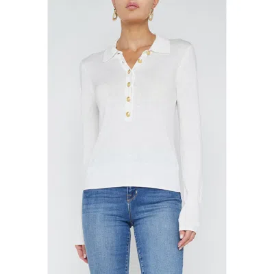 L Agence L'agence Sterling Collar Sweater