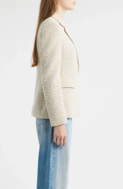 Hugo Boss Boss Jia Cotton Blend Tweed Blazer