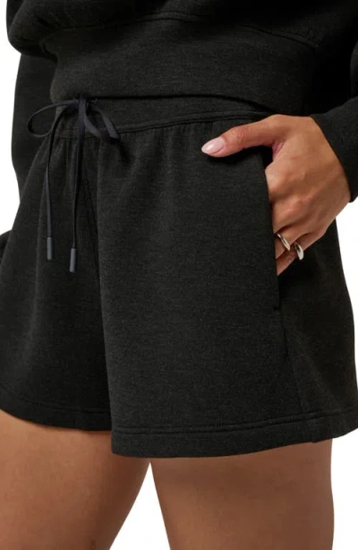 Travismathew Cloudscape Sweat Shorts In Black