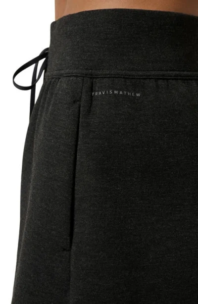 Travismathew Cloudscape Sweat Shorts In Black