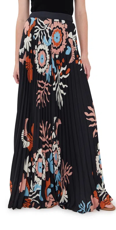Figue Adrienne Pants Paradise Mirage Onyx Black In Black