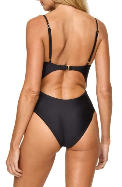 L*space Lspace Kyslee Twisted Cutout One-piece Swimsuit