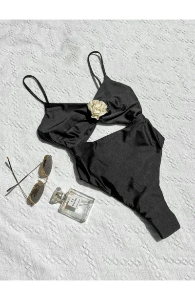 L*space Lspace Kyslee Twisted Cutout One-piece Swimsuit