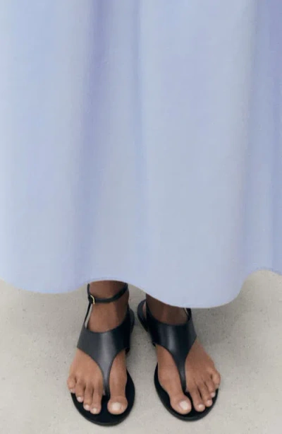 Mango Flared Cotton Maxi Skirt