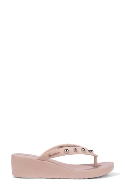 Ipanema Glam Platform Wedge Flip Flop