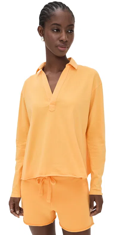 Frank & Eileen Patrick Popover Henley Tangerine