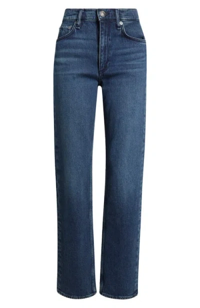 Rag & Bone Harlow Straight Leg Jeans In Blue