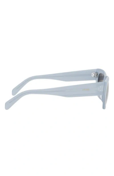 Celine Geometric 3 Dots 53mm Sunglasses