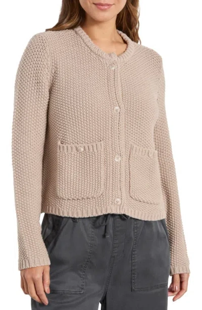 Splendid Angelica Cardigan In Neutral