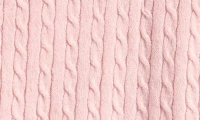 Freshman Kids' Tipped Cable Knit Cardigan In Pink