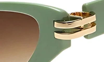 Fifth & Ninth Story 69mm Oversize Polarized Cat Eye Sunglasses