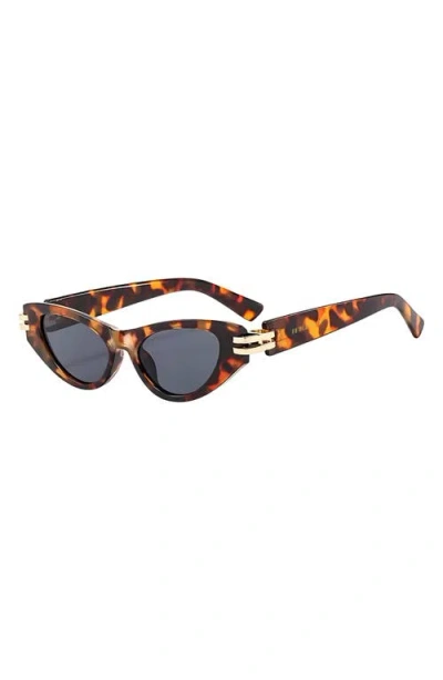 Fifth & Ninth Story 69mm Oversize Polarized Cat Eye Sunglasses